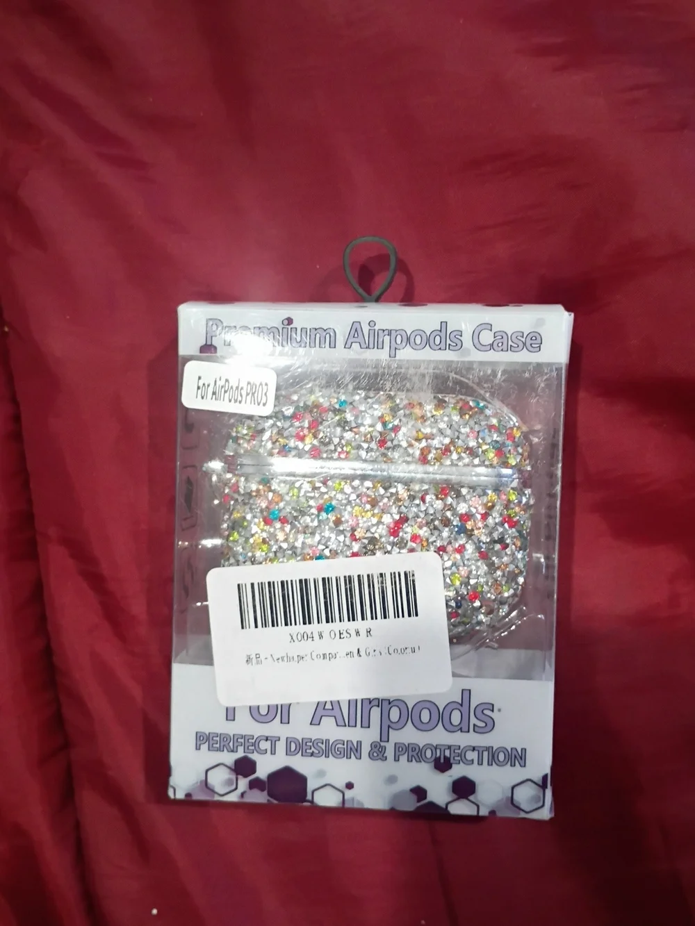 Rhinestone Crystal AirPods PRO 3 Case Cover - Multicolor Sparkle